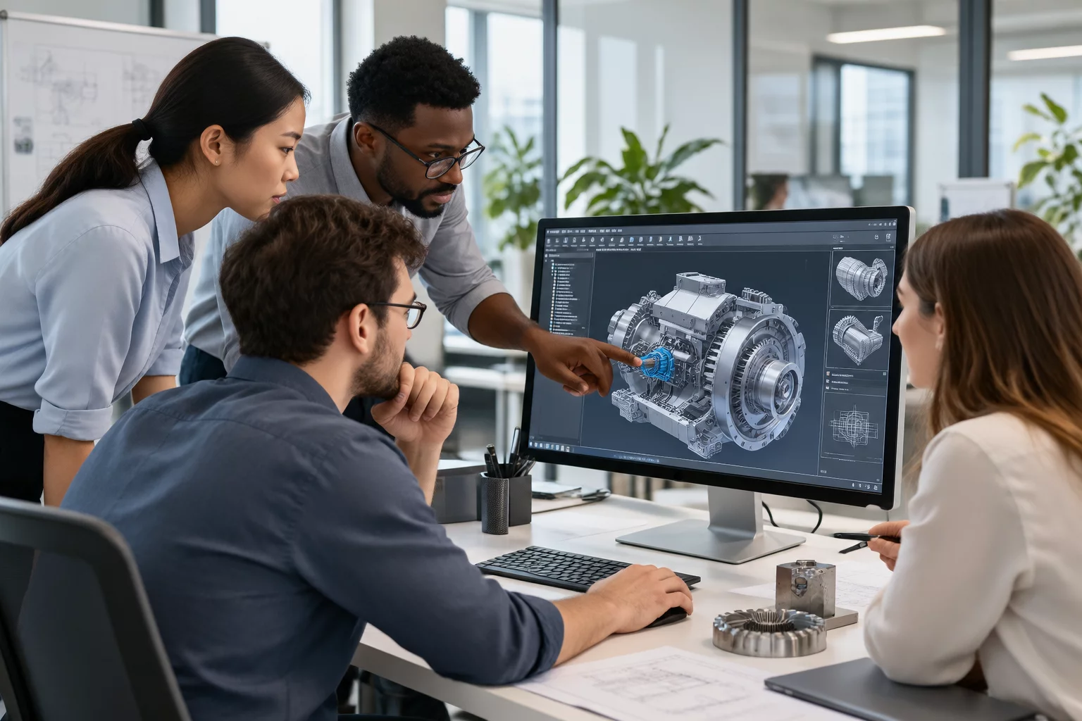 Cross-Functional Design Review Around an Onshape Project