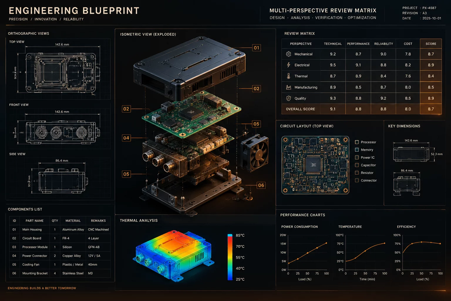 ReviewWindow multi-perspective engineering framework diagram